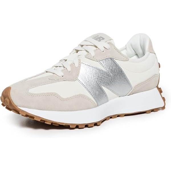 Amazon.com | New Balance Womens 327 Linen/Sea Salt 5 Medium